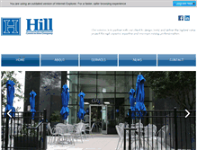Tablet Screenshot of hillconstructionllc.com
